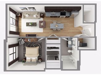 Lot 708 Floor plan layout