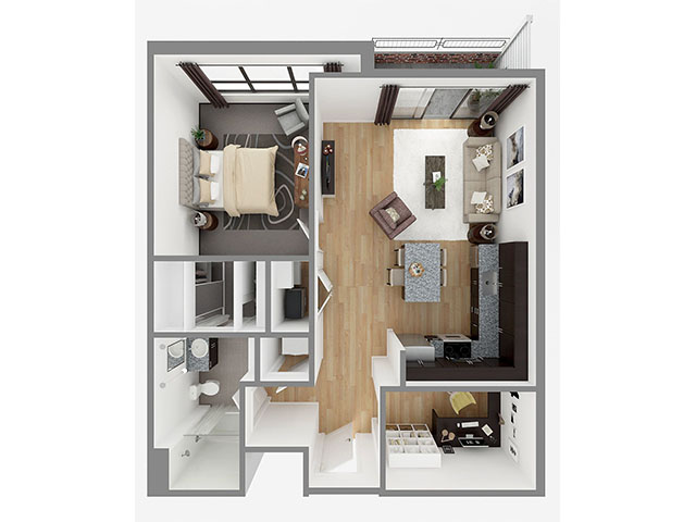 Lot 858 Floor plan layout