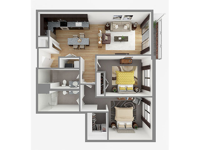 Lot 1035 Floor plan layout