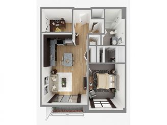 Lot 809 Floor plan layout