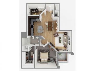 Lot 1007 Floor plan layout