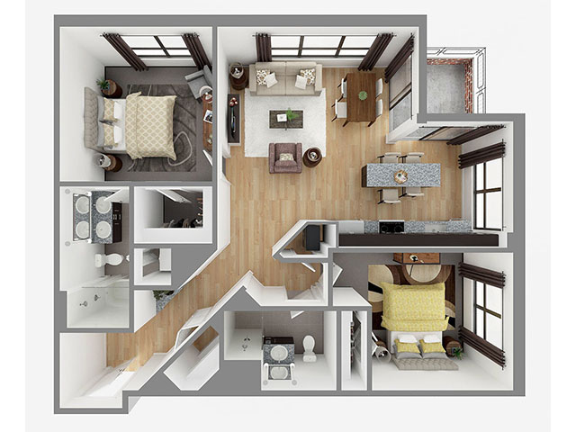 Lot 1106 Floor plan layout